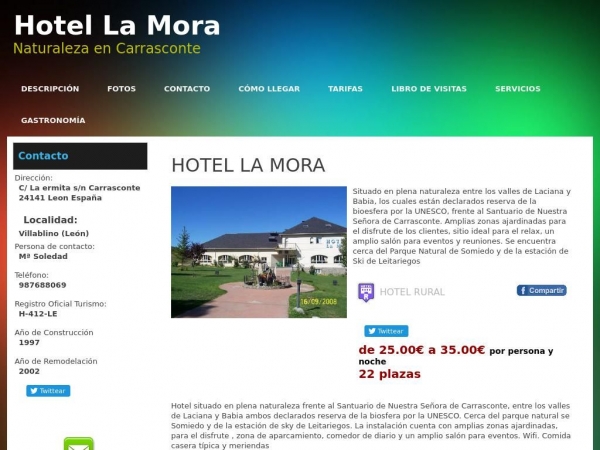 hotellamora.es